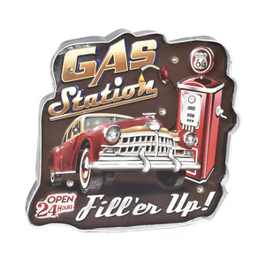 Muebles Santa Ana - Letrero Vintage Led.