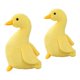 thumbnail image 4 of 2 Uds., Mu?eco De Pato De Peluche Infantil, Decoración, 30cm, Amarillo, 40cm, Amarillo, 4 of 4