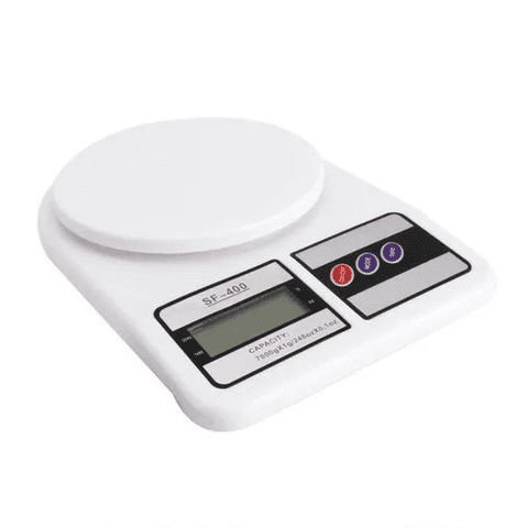 Genérico - Pesa Balanza Cocina Portátil Hasta 7Kg