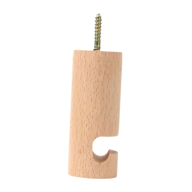 Gancho de techo de madera, colgador de plantas, soporte moderno para plantas, colgadores de plantas de montaje, gancho para colgar plantas para cesta