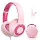 thumbnail image 1 of Auriculares TONOSHARK Kids con cable y micrófono con límite de volumen de 85/94 dB, 1 of 3