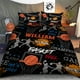thumbnail image 1 of Basketball Lover - Juego de edredón personalizado de baloncesto, 1 of 3