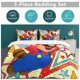 thumbnail image 5 of Super Mario 3-Piece Comforter Set for Bedroom Super Mario Bedding Set for Kids Adults Soft Microfiber Duvet Cover Set with Zipper Closure, 5 of 5