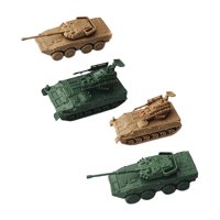 Bothyi - 4 Maquetas De Vehículos A Escala 1:144 Para Adultos, Juguetes Educativos