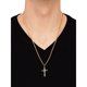 thumbnail image 3 of Collar Crucifijo Brilliance 24 in (61 cm), Baño de Oro 14k, 3 of 3