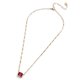 thumbnail image 2 of Collar BaubleBar Blythe con colgante de piedra de nacimiento dorado, 2 of 8
