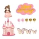 thumbnail image 1 of 18 Piezas De Adornos Para Tartas De Princesa, Suministros Para Baby Shower, Temática De Princesa Para Ni?as., 1 of 5