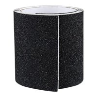 Ioensy - Protectores De Suela De Zapatos De Pvc Autoadhesivo Para Tacones Altos Mujer Negro 10X150Cm