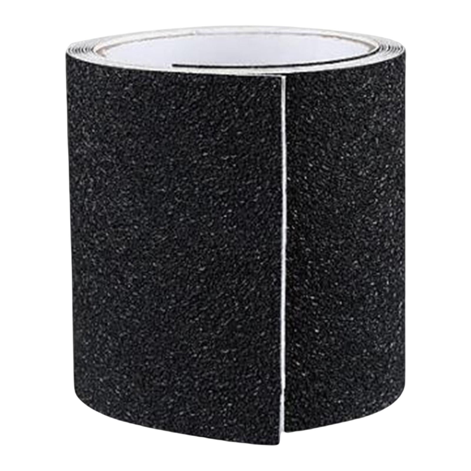 Ioensy - Protectores De Suela De Zapatos De Pvc Autoadhesivo Para Tacones Altos Mujer Negro 10x150cm