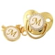 thumbnail image 1 of High-grade Pacifier 26 Letters Baby Pacifier With Chain Clip, 1 of 3
