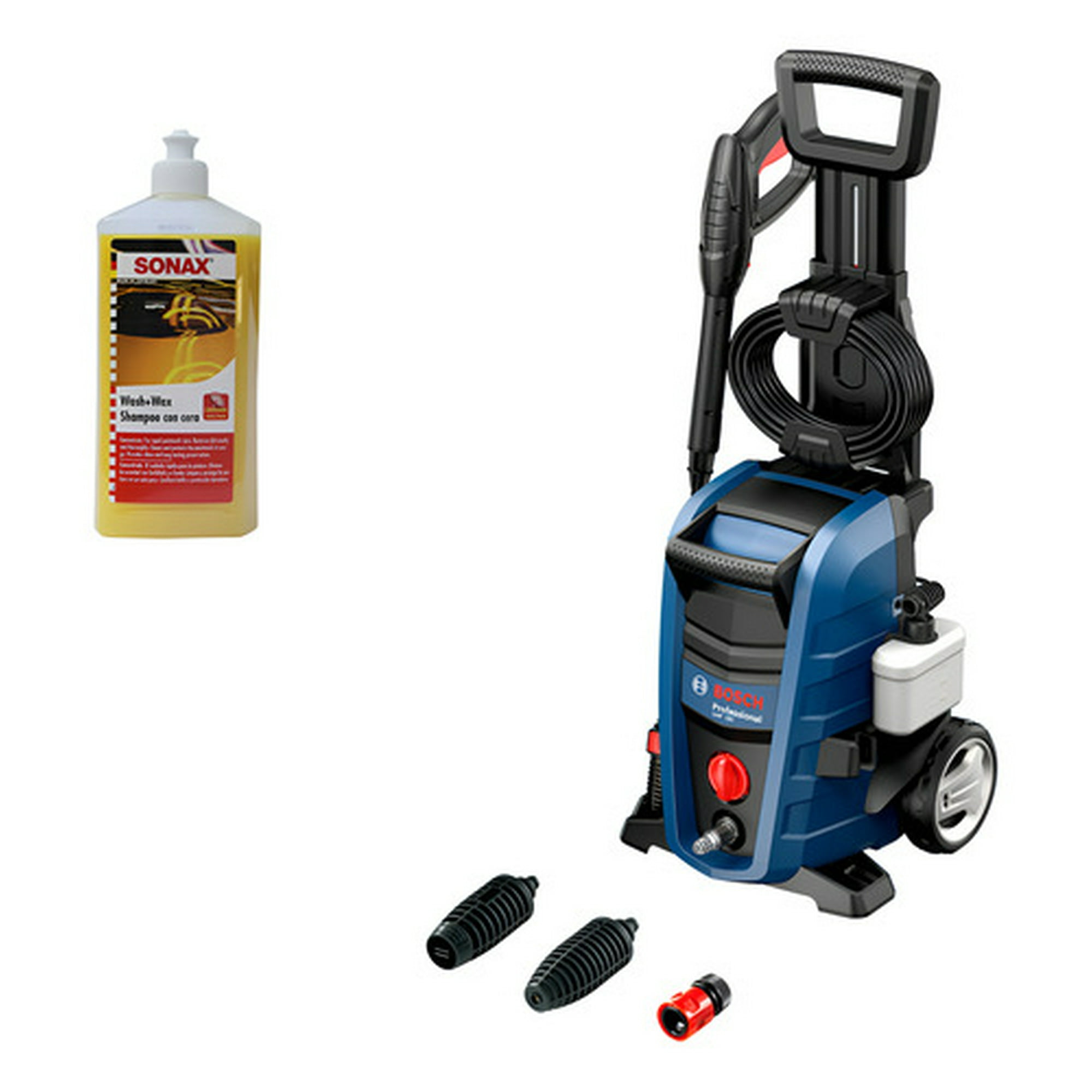 Hidrolavadora 1500w Alta Presión Bosch Ghp 180 + Shampoo Azul 50 Hz