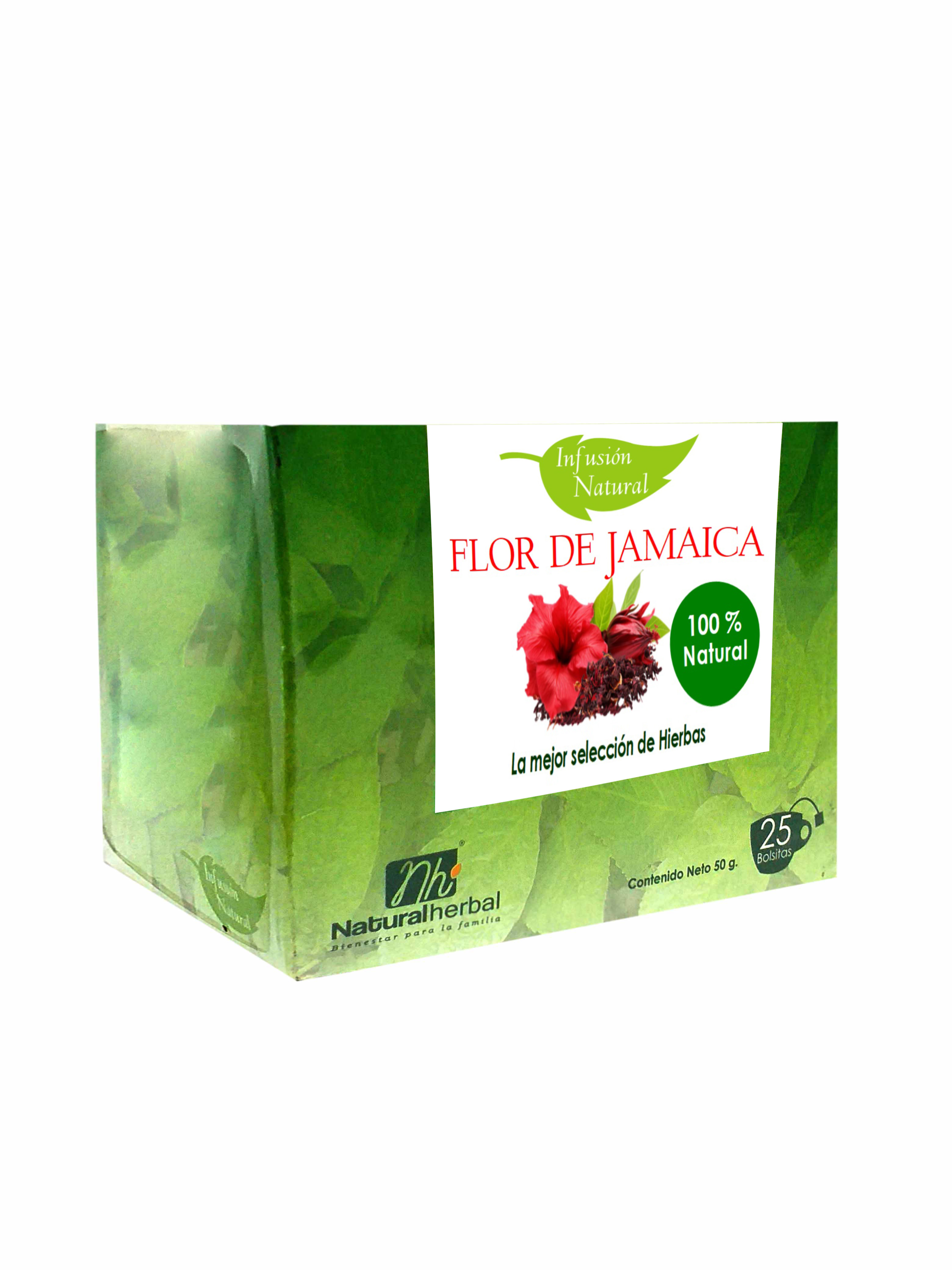 Natural Herbal - Flor De Jamica X 25
