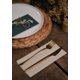 thumbnail image 2 of Servilletas de papel Moyes Home Linen Feel Beige, paquete de 50, 2 of 7