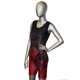 thumbnail image 2 of Singlet de lucha Matman The Kracken para mujer, 3XL, negro y rojo, 2 of 5