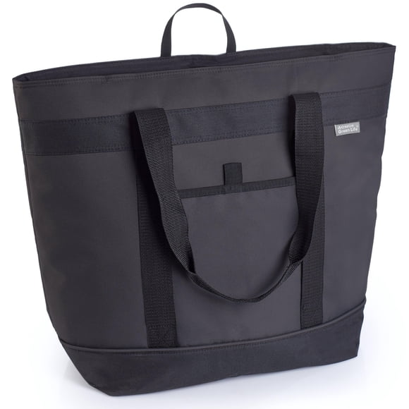 Nevera Creative Green Life Jumbo 53 x 43 x 20 cm, color negro