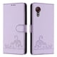 thumbnail image 1 of Funda tipo cartera FOXDOCK para Samsung Galaxy Xcover 5 con soporte, ranuras, RFID, diseño de gato, 1 of 5