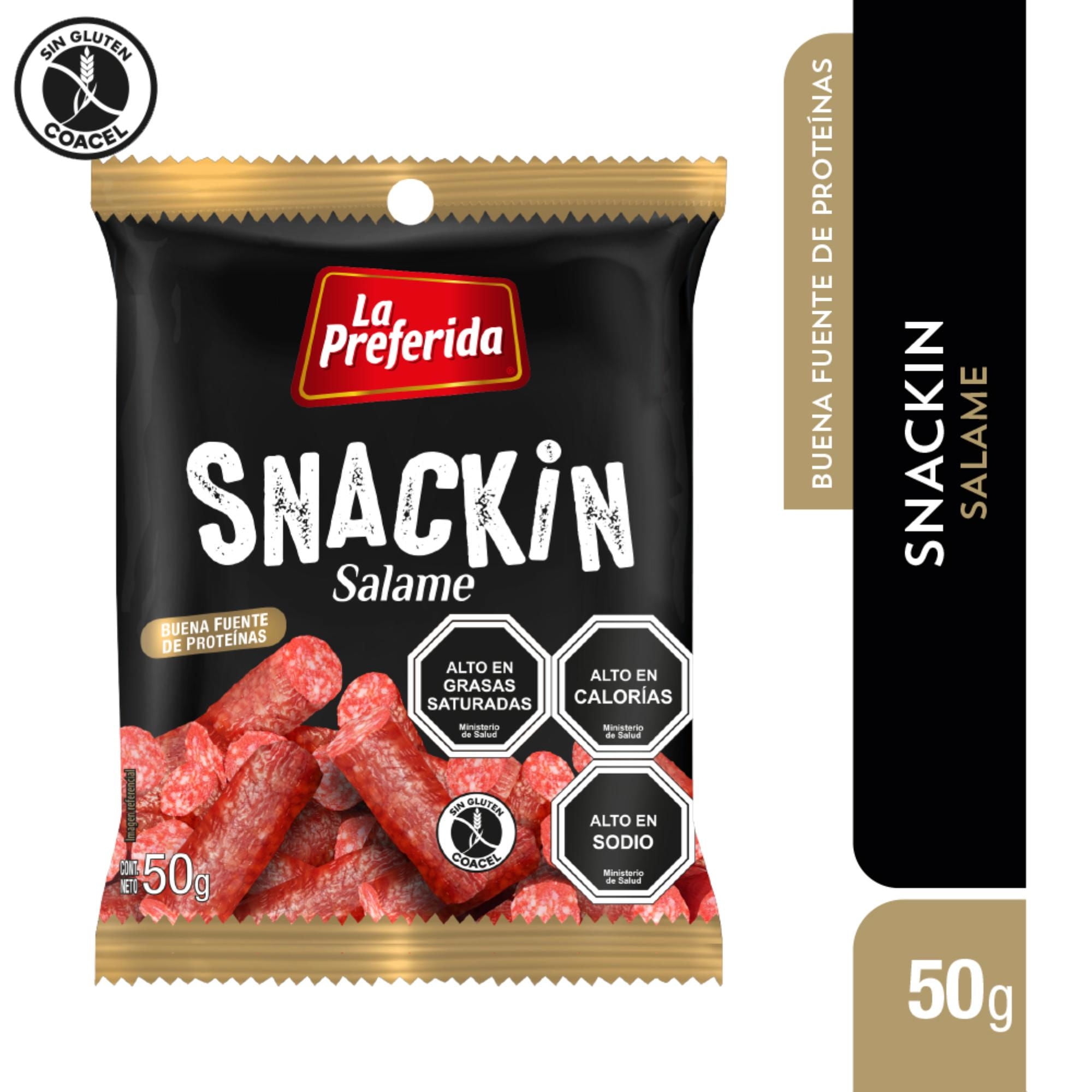 Snackin Salame Lp Tradicional 50 g La Preferida