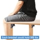thumbnail image 3 of Paquete de 4 bisagras con cierre para soportes de mesa plegables TopDirect, 3 of 9