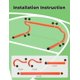 thumbnail image 4 of Paquete de 5 unidades de entrenamiento de velocidad Agility Hurdles GHB de 20 cm con bolsa de transporte, 4 of 9