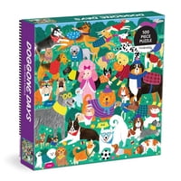 Puzzle Mudpuppy Doggone Days, 500 Piezas, Para Niños Mayores De 8 Años