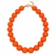 thumbnail image 2 of Collar Balloon Chicle Chunky De Cuentas Grandes Unisex naranja 22, 2 of 2