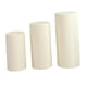 thumbnail image 2 of 3x Fundas Cilíndricas Para Pedestal Decorativas Para Fiesta, Compromiso, Acción De Gracias, Color Beige, 2 of 3