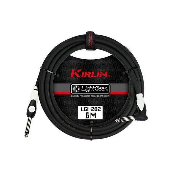 Cable de instrumento 6 metros LGI202-6M BK Kirlin