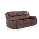 thumbnail image 3 of Sofa Electra Brown Electrico Automatico + Usb, 3 of 7