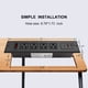 thumbnail image 2 of Power Strip HDCtek de 20 W, USB C, 4 salidas, 3 USB, color negro, 2 of 6