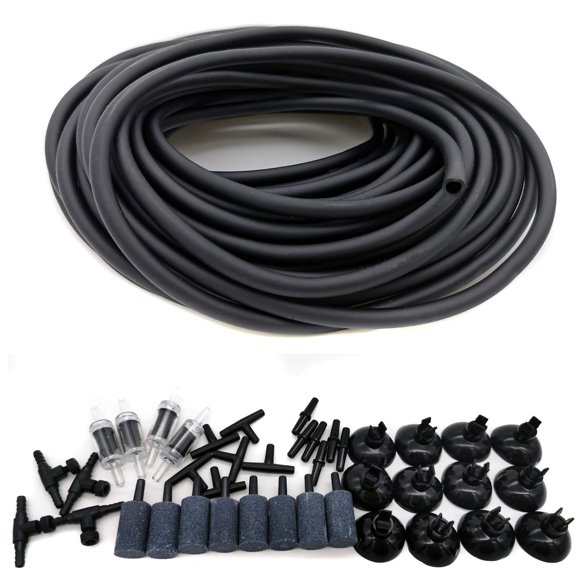 Tubo de Aire JIH 15 m Negro 3/16" Flexible