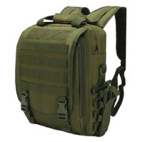 Ioensy - Mochila Impermeable Mochila Molle 10L Escalada Bolsa De Viaje Verde Militar