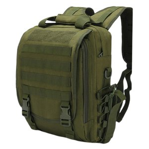 Ioensy - Mochila Impermeable Mochila Molle 10L Escalada Bolsa De Viaje Verde Militar