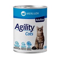 Agility - Alimento Húmedo Gato Adulto Merluza Lata 340 Gr