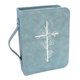 thumbnail image 1 of Funda para Biblia LANDORA & LEAF Grande Azul de Cuero PU, 1 of 8