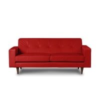 Latam Home - Sofa Salerno 3 C Pu Rojo