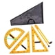 thumbnail image 2 of Reglas De Geometría Matemática, Herramienta De Dibujo De Geometría Matemática Para Pizarra De Oficina Escolar, 4 Uds., 2 of 5