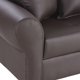 thumbnail image 4 of Sofa Lua 3 Cuerpos Más 2 Poltronas Pu Chocolate, 4 of 5