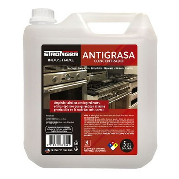 Antigrasa concentrado 5L STRONGER