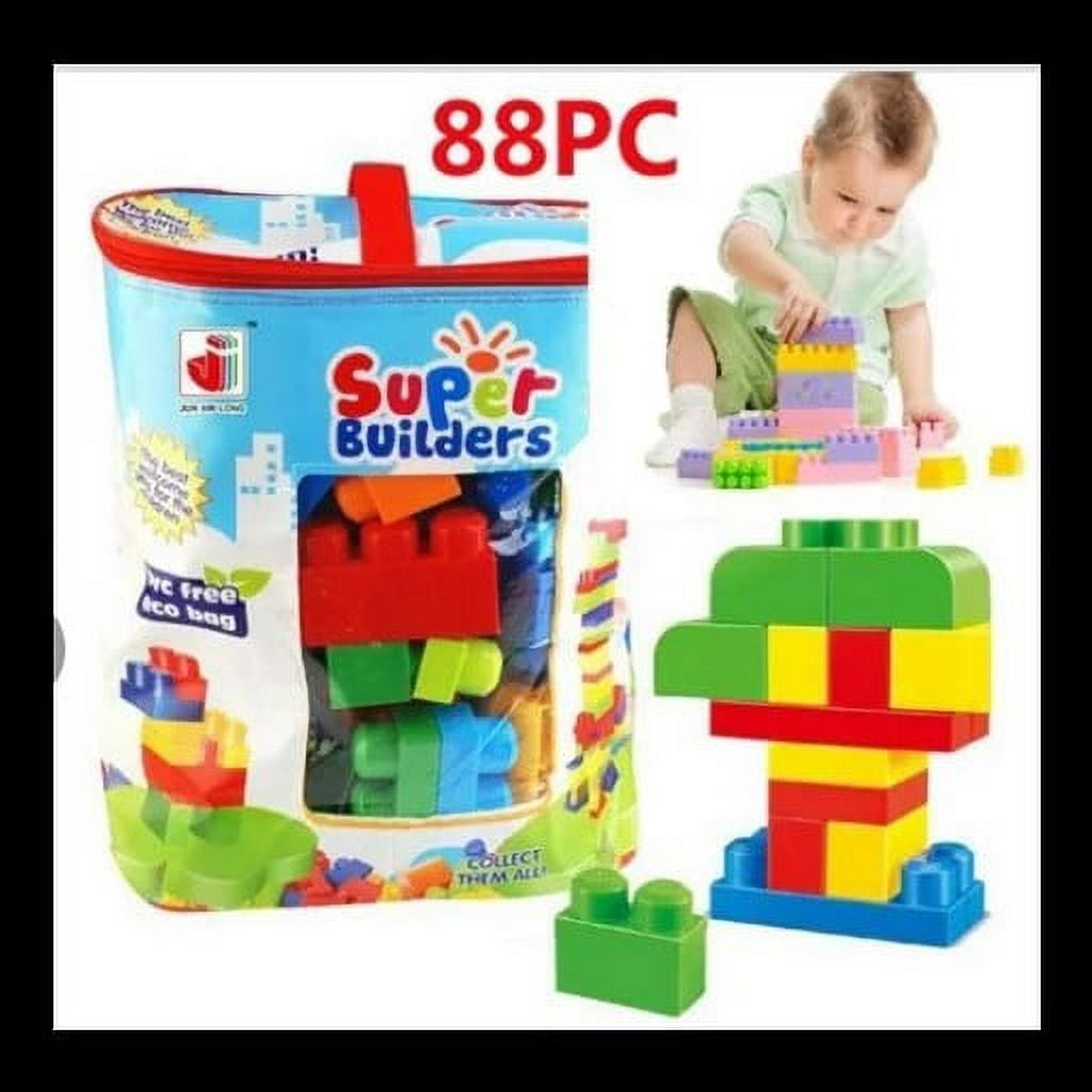 Crusec - Bloks Juego De Construcción Multicolor 88 Piezas Deluxe