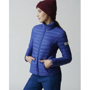 Anastaze - Parka Pluma Color Azul S