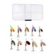 thumbnail image 3 of 1 caja pesca se?uelos kit metal cucharas cebos islotes se?uelos 10pcs rotador se?uelos, 3 of 3