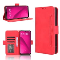 Funda Tipo Billetera Foxdock Para T-Mobile T Phone 2 5G – Tapa Flip Con Tarjetero