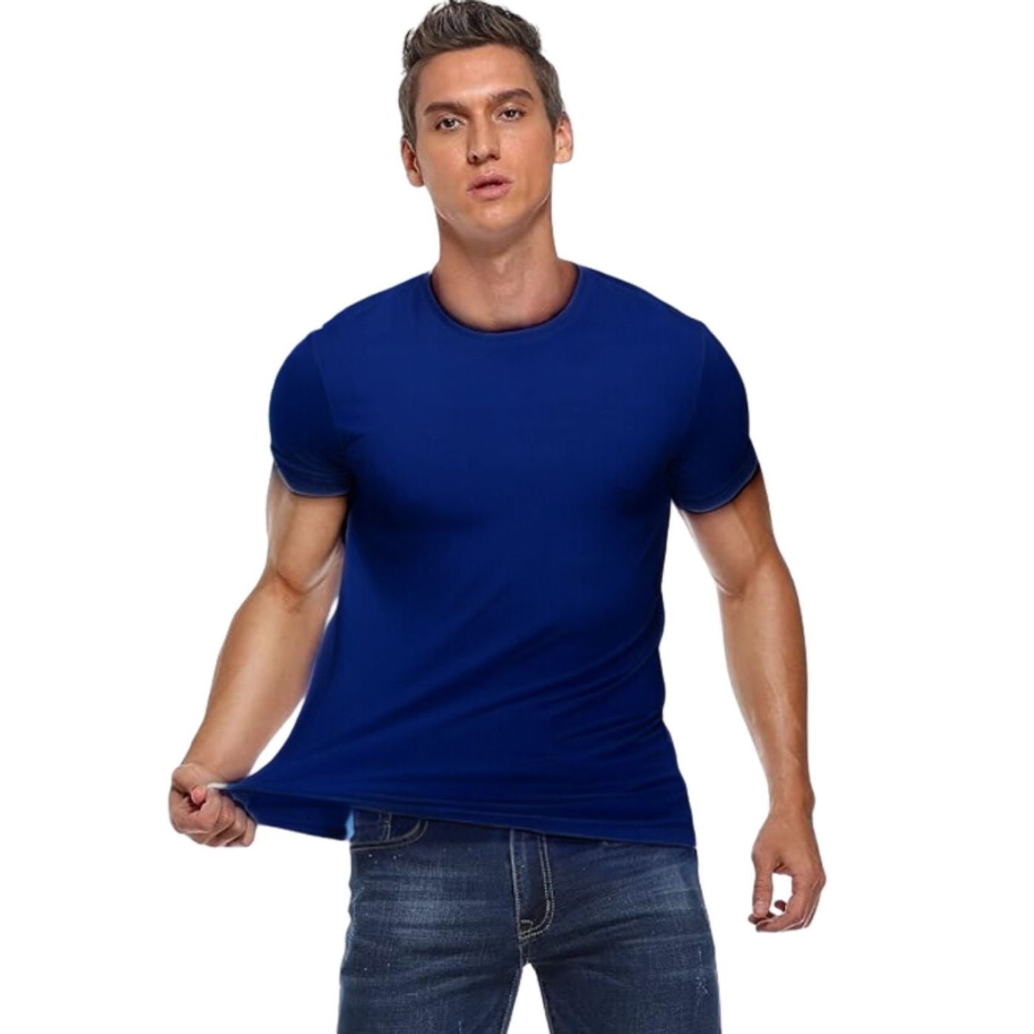Likeshop - Camiseta Hombre Manga Corta Cuello Polo Fibra Bambu 494