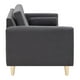 thumbnail image 5 of Sofa Retro 3C Felpa 05 Gris, 5 of 6
