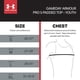 thumbnail image 5 of Camiseta Under Armour Gameday Armour Pro de 5 almohadillas para jóvenes, negra, talla L, 5 of 6
