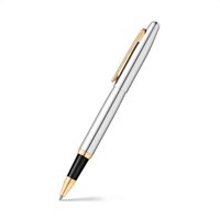 Roller Sheaffer Vfm Punta M Tinta Negra Cromo Detalle Dorado