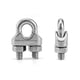 thumbnail image 2 of Pinza para cable de acero inoxidable QWORK M6 304, paquete de 50 unidades, 2 of 8