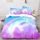 thumbnail image 1 of Rainbow Bedding Set Single Twin Full Queen King Size LGBT Bed Set Aldult Kid Bedroom Duvetcover Sets 3D Bed Sheets, 1 of 5