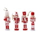 thumbnail image 2 of 4 Piezas De Figuras De Cascanueces De Madera Adornos De Gabinete De Cascanueces De Navidad, 2 of 3