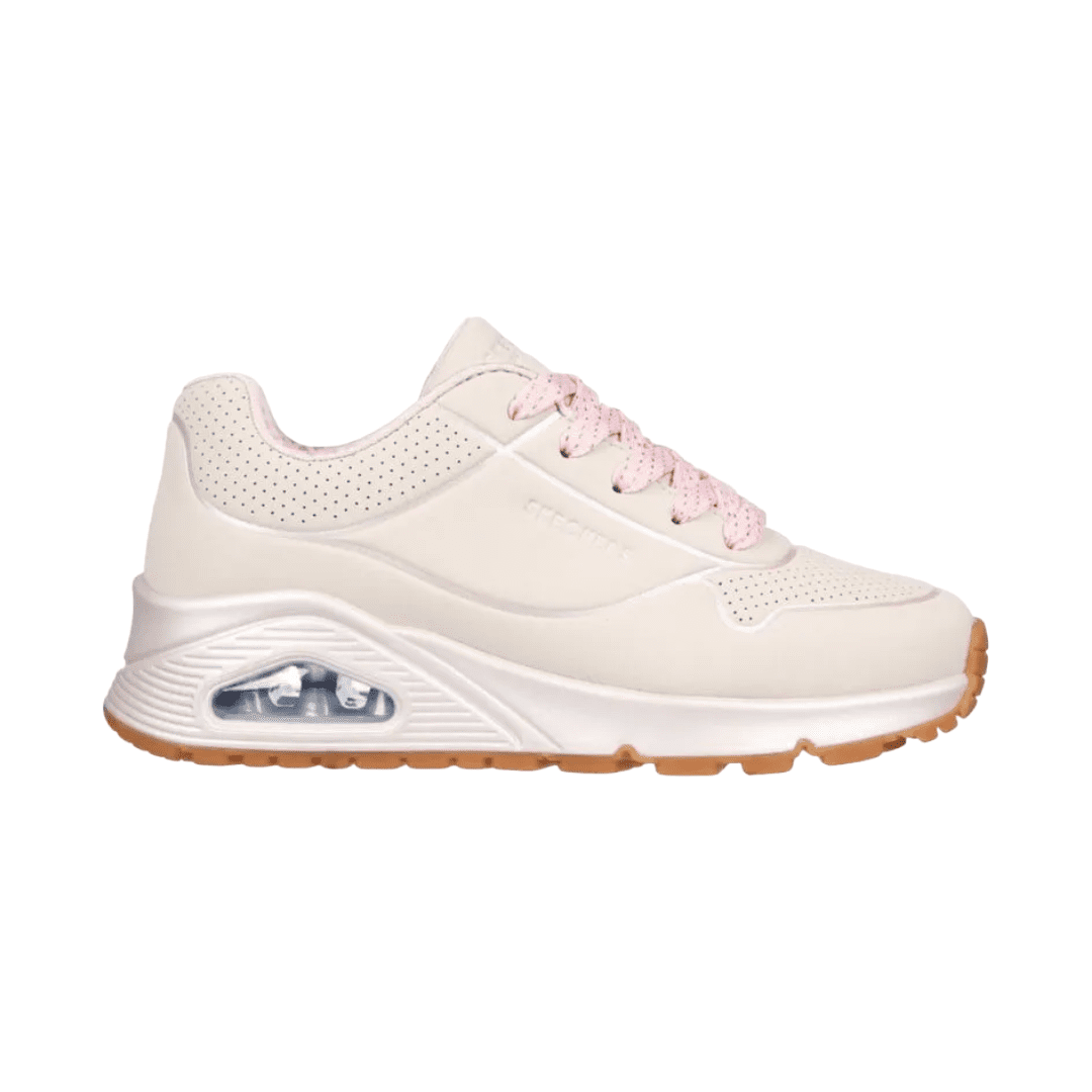 Zapatillas Urbanas Skechers Uno Gen Infantil 310538l-ltpk - Talla 27